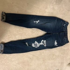 American Eagle ripped jeans